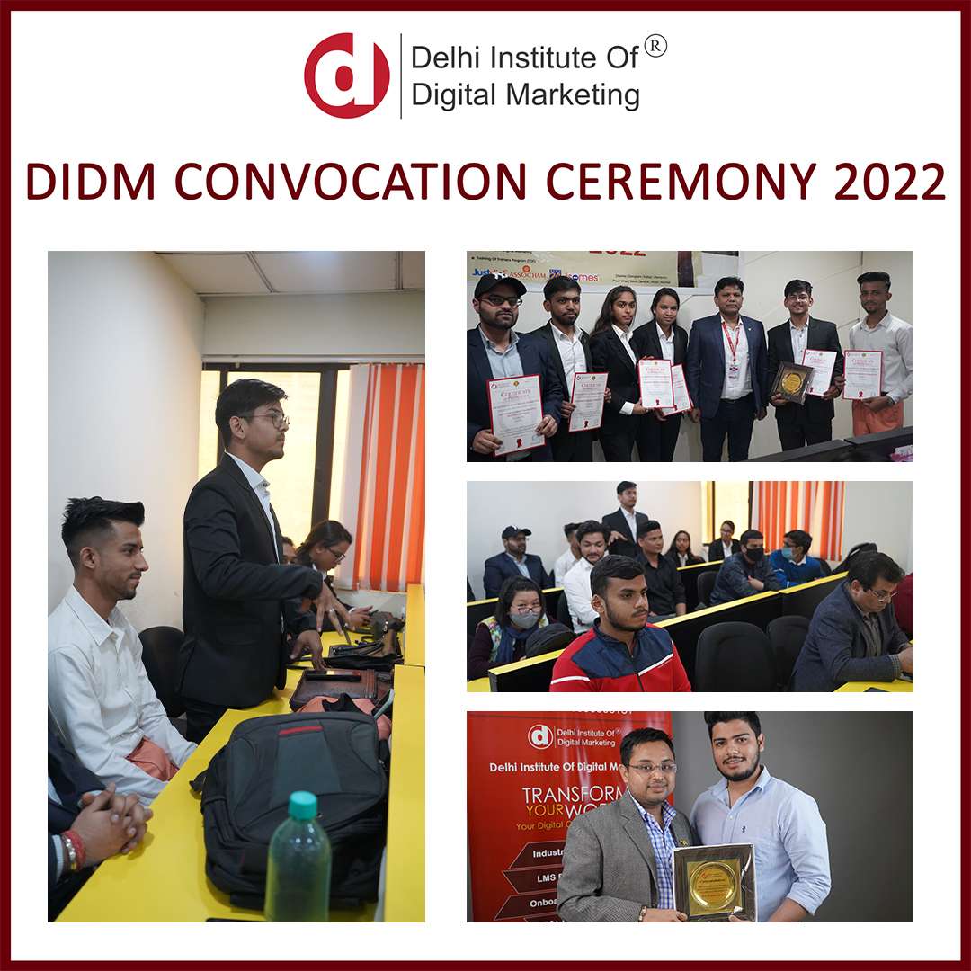 DIDM Students Convocation Ceremony