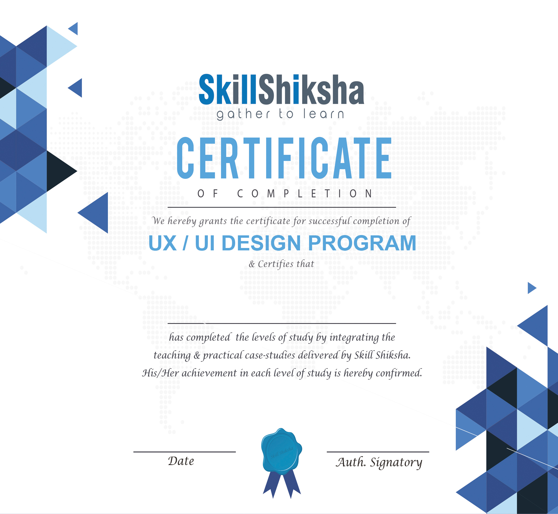 ux ui PROGRAM CERTIFICATE